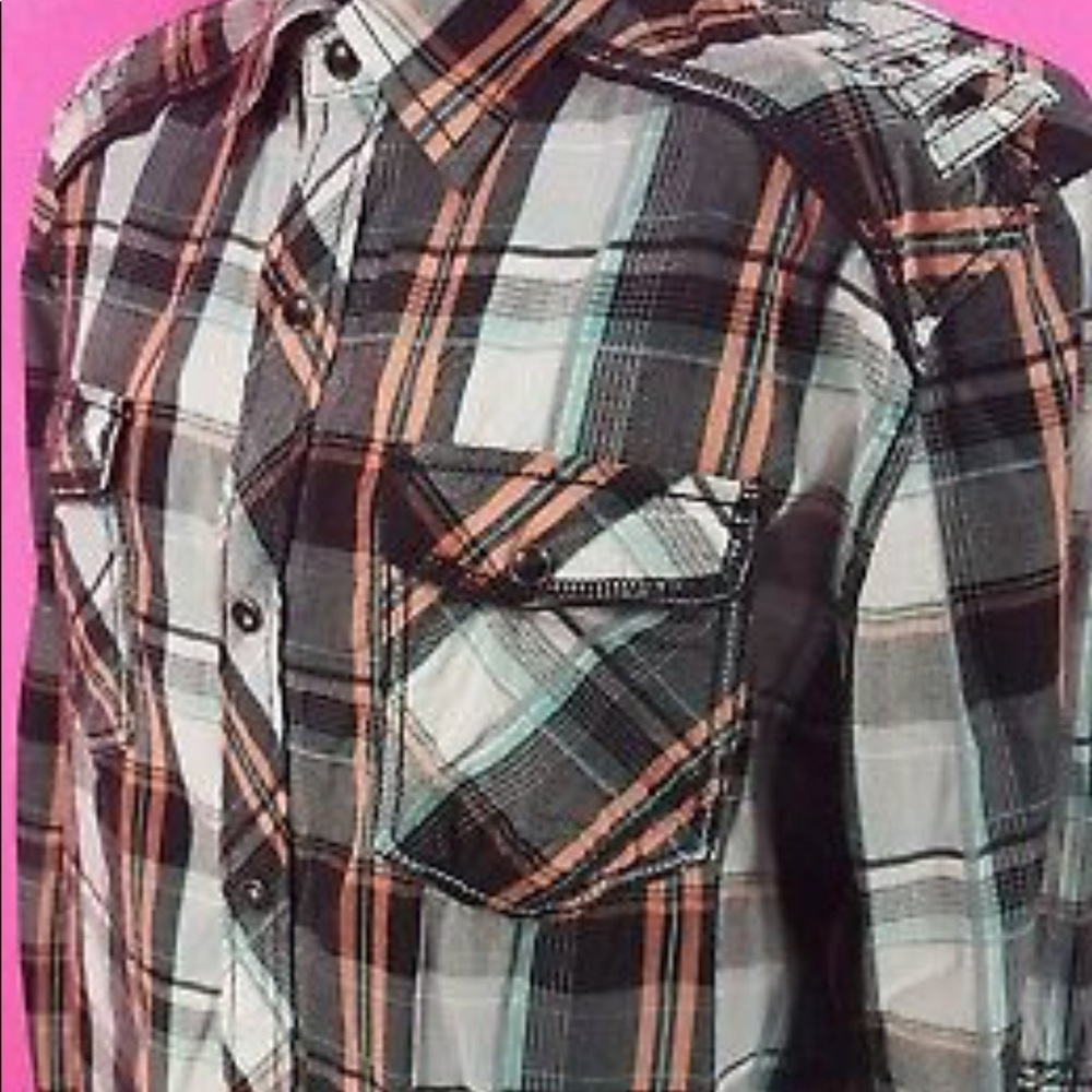 Bundled 3 men’s shirts - a BKE - gray sweater